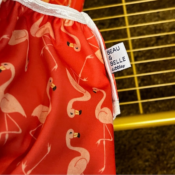 Beau & Belle Littles Swim Diaper and Rashguard Set Size 12 Months - Picture 6 of 11